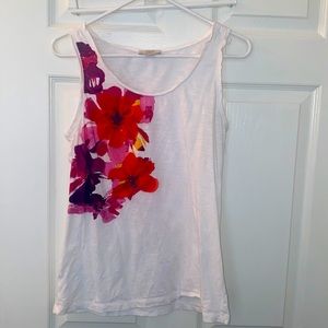 Loft Flower embellished tank top 🌺🌺